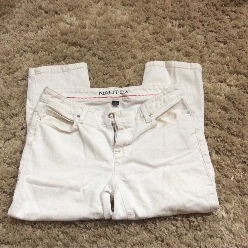 Nautica white Jeans in EUC